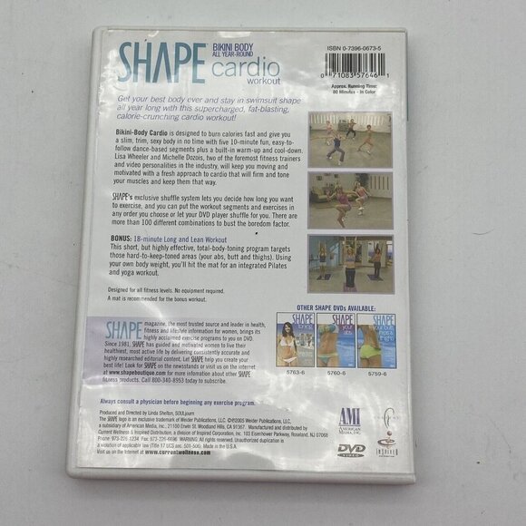 Exercise & Workout DVD Videos lot of 7 Jillian Biggest Loser Yoga Cardio Stomach - Picture 3 of 16